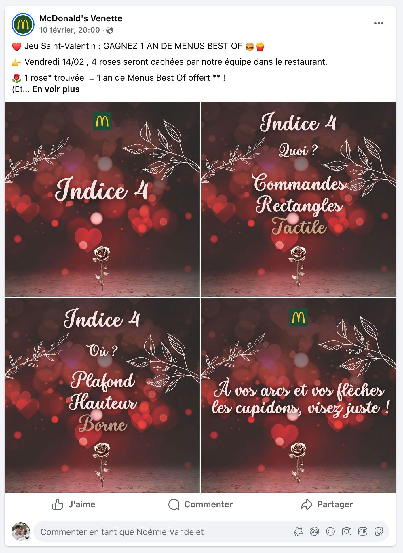 Exemple indices